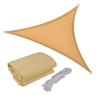 Foto 2 | Foto 2 | Toldo Triangular Shade Sail De 350 X 350 X 350 Cm Con Filtro Uv Color Beige - Venta Internacional.