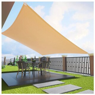 Foto 6 | Foto 6 | Toldo Shade Sail 95 Mallas Polietileno De Alta Densidad Antiuv 3 X 2 M Color Beige - Venta Internacional.