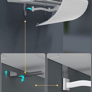 Foto 4 | Foto 4 | Funda De Aire Acondicionado Deflector De Viento Parabrisas 90 Cm - Venta Internacional.