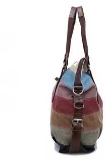 Foto 5 | Foto 5 | Bolso De Tela De Lona Diagonal De Gran Capacidad Para Mujer - Venta Internacional.