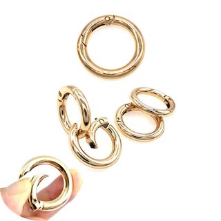 Foto 1 | Foto 1 | Mosquetón Gbstore Cierre Redondo Con Resorte 1 Pulgada 10 Unidades Dorado - Venta Internacional.