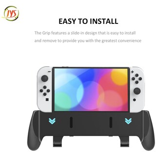 Foto 2 | Foto 2 | Soporte Grip Case Para Nintendo Switch Oled Color Negro - Venta Internacional.