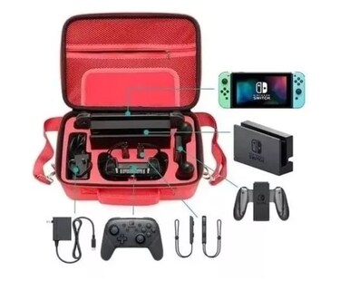 Foto 2 | Foto 2 | Funda Para Consola Nintendo Switch Con Correa Para El Hombro - Venta Internacional.