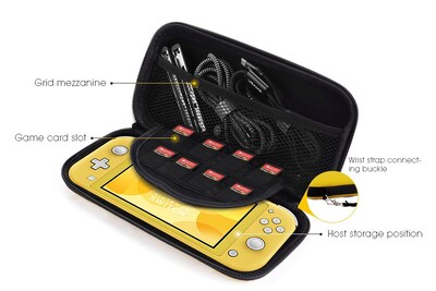 Foto 4 | Foto 4 | Funda Nintendo Switch Lite Durable Amarilla - Venta Internacional.