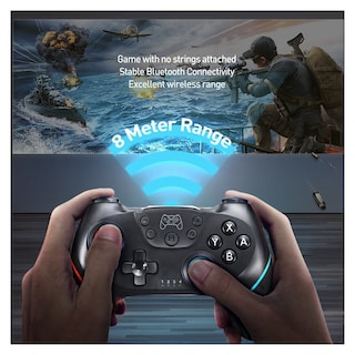 Foto 4 | Foto 4 | Gamepad Bluetooth Nintendo Switch Pro Negro - Venta Internacional.