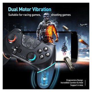 Foto 7 | Foto 7 | Gamepad Bluetooth Nintendo Switch Pro Negro - Venta Internacional.