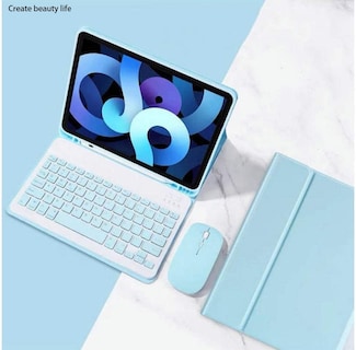 Foto 2 | Foto 2 | Funda Con Teclado Y Ratón Para Galaxy Tab A7 Lite 8.7 - Venta Internacional.