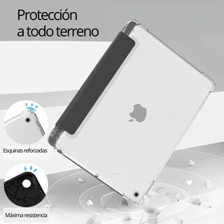 Foto 6 | Foto 6 | Funda Para Ipad 10.9 De Décima Generación Negra Translúcida - Venta Internacional.