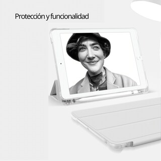 Foto 7 | Foto 7 | Funda Para Ipad 10.9 De Décima Generación Negra Translúcida - Venta Internacional.