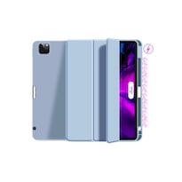 Funda Para Ipad Pro 11 M2 4th Gen (2022) Con Ranura Magnética Azul - Venta Internacional.