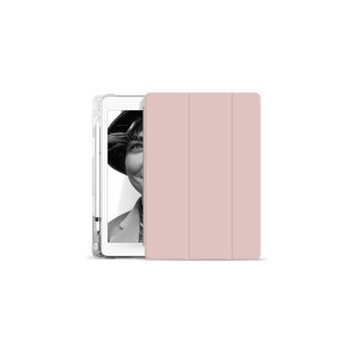 Foto 1 | Foto 1 | Funda Para Ipad 10.2 Parte Trasera Translúcida Rosa Con Ranura Para Lápices - Venta Internacional.