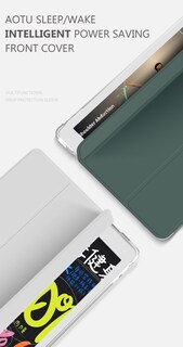 Foto 5 | Foto 5 | Funda Para Ipad 10.2 Parte Trasera Translúcida Rosa Con Ranura Para Lápices - Venta Internacional.