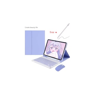 Foto 1 | Foto 1 | Funda Con Teclado Y Ratón Para Galaxy Tab A7 Lite 8.7 - Venta Internacional.