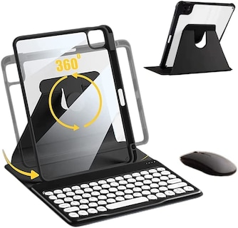 Foto 3 | Foto 3 | Funda Con Teclado Y Ratón Para Galaxy Tab A7 Lite 8.7 - Venta Internacional.