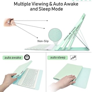 Foto 6 | Foto 6 | Funda Con Teclado Y Ratón Para Galaxy Tab A7 Lite 8.7 - Venta Internacional.