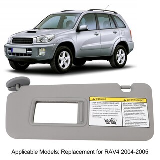 Foto 4 | Foto 4 | Visera Solar Pomya Para El Lado Izquierdo Del Conductor Beige Con Maquillaje Rav4 2004-05 - Venta Internacional.
