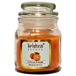 Foto 1 | Foto 1 | Vela Perfumada Krishna Citrus Orange Aroma 75g - Venta Internacional.