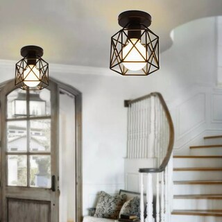 Foto 2 | Foto 2 | Lámpara De Techo Nordic Vintage Pendant E27 2 Piezas - Venta Internacional.