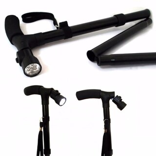 Foto 3 | Foto 3 | Bastón Ortopédico Plegable Magic Cane Luz Led De 4 Puntos - Venta Internacional.