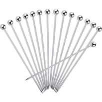 Palillos De Cóctel Fatloda De Acero Inoxidable  15 Unidades (11 Cm) Para Bebidas - Venta Internacional.