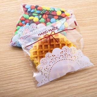 Foto 2 | Foto 2 | Bolsas Para Galletas Topzea 500 Unidades Autoadhesivas Transparentes 14 X 14 Cm - Venta Internacional.