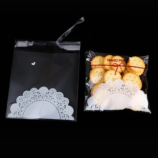 Foto 4 | Foto 4 | Bolsas Para Galletas Topzea 500 Unidades Autoadhesivas Transparentes 14 X 14 Cm - Venta Internacional.