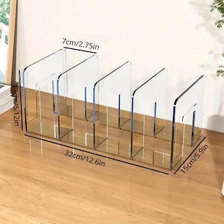 Foto 2 | Foto 2 | Juego De 2 Separadores De Almacenamiento Para Bolsas De Armario Acrílico Transparente - Venta Internacional.