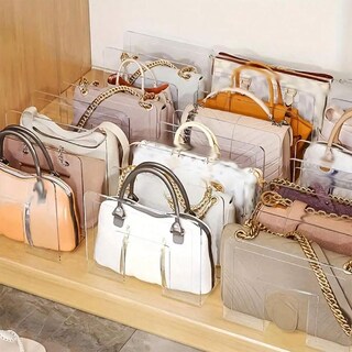 Foto 3 | Foto 3 | Juego De 2 Separadores De Almacenamiento Para Bolsas De Armario Acrílico Transparente - Venta Internacional.