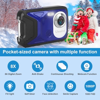 Foto 4 | Foto 4 | Cámara Impermeable Vmotal Full Hd 1080p 12 Mp Con Pantalla Lcd De 2 8 Pulgadas - Venta Internacional.