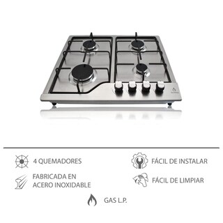 Foto 6 | Foto 6 | Parrilla de Gas Empotrable 24'' Supra Novasteel60b