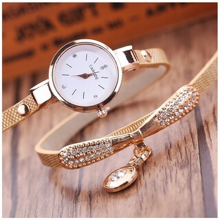 Foto 3 | Foto 3 | Reloj De Lujo Personalizado Para Mujer Con Incrustaciones Y Pulsera - Venta Internacional.