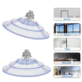 Foto 5 | Foto 5 | Ventosa Accencyc Mejorada Grande 85 Mm Paquete De 4 Unidades Pvc Transparente - Venta Internacional.