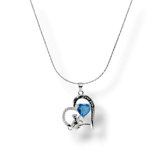 Foto 1 | Foto 1 | Collar Con Cadena De Plata Con Forma De Cobra Y Diamante Con Colgante En Forma De Corazón - Venta Internacional.