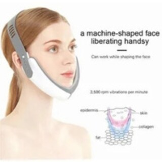 Foto 2 | Foto 2 | Masajeador Facial Eléctrico En Forma De V Para Adelgazar La Cara Con Máscara Led - Venta Internacional.