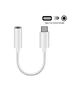 Foto 2 | Foto 2 | Adaptador De Auriculares Usb-c A 3.5 Mm Para Android - Negro - Venta Internacional.