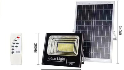 Foto 2 | Foto 2 | Lámpara Solar Spotlight De 120 W + Panel De 50.000 H Con Mando A Distancia - Venta Internacional.