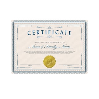 Foto 5 | Foto 5 | Etiquetas De Sellado Certificadas Hybsk Gold Metallic 51 Mm 300 Piezas - Venta Internacional.