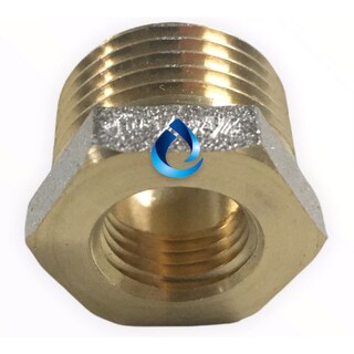 Foto 1 | Foto 1 | Adaptador De Manómetro Bronze He De 1/2 Pulgada X 1/4 Pulgadas - Venta Internacional.