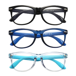 Foto 3 | Foto 3 | Gafas Fannygo Con Bloqueo De Luz Azul Para Niños De 3 A 11 Años Paquete De 3 - Venta Internacional.