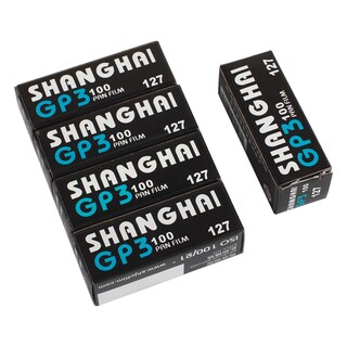 Foto 1 | Foto 1 | Film Shanghai Gp3 127 Blanco Y Negro Iso 100 Paquete De 5 Rollos - Venta Internacional.