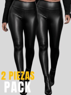 Foto 5 | Foto 5 | Leggings Negras 2 Piezas para Mujer
