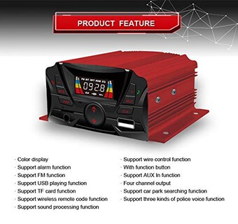 Foto 2 | Foto 2 | Sistema De Sonido Con Amplificador Bluetooth Impermeable Para Motocicletas - Venta Internacional.