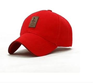 Foto 2 | Foto 2 | Gorra De Béisbol Jockey Ediko Para Hombre Y Mujer Color Rojo - Venta Internacional.