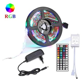 Foto 3 | Foto 3 | Cinta De Tiras De Luz Led 5 M 300 Rgb Multicolor Con Mando A Distancia - Venta Internacional.
