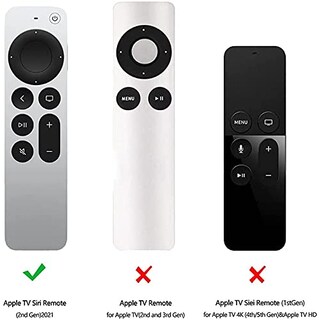Foto 7 | Foto 7 | Funda Protectora Rubrab Para Siri Remote Apple Tv 4k De Segunda Generación - Venta Internacional.