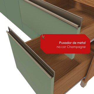 Foto 6 | Foto 6 | Cocina Integral Kappesberg Luna 192.5cm Canela/verde