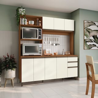 Foto 1 | Foto 1 | Cocina Integral Kappesberg Luna 192.5cm Canela/blanco