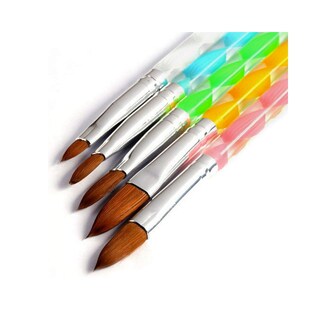 Foto 1 | Foto 1 | Juego De 5 Pinceles De Uñas Acrílicos Para Uñas - Venta Internacional.