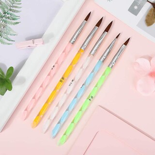 Foto 2 | Foto 2 | Juego De 5 Pinceles De Uñas Acrílicos Para Uñas - Venta Internacional.