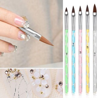 Foto 3 | Foto 3 | Juego De 5 Pinceles De Uñas Acrílicos Para Uñas - Venta Internacional.